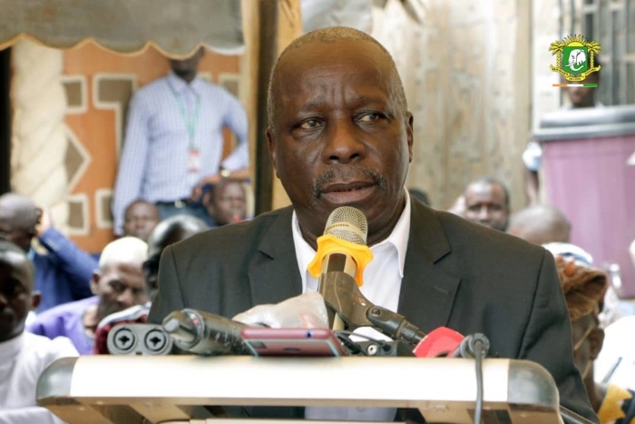 CEREMONIE DE REMISE SYMBOLIQUE DE MATERIELS ROULANTS AUX FORCES ARMEES ET Le District  Autonome des Montagnes